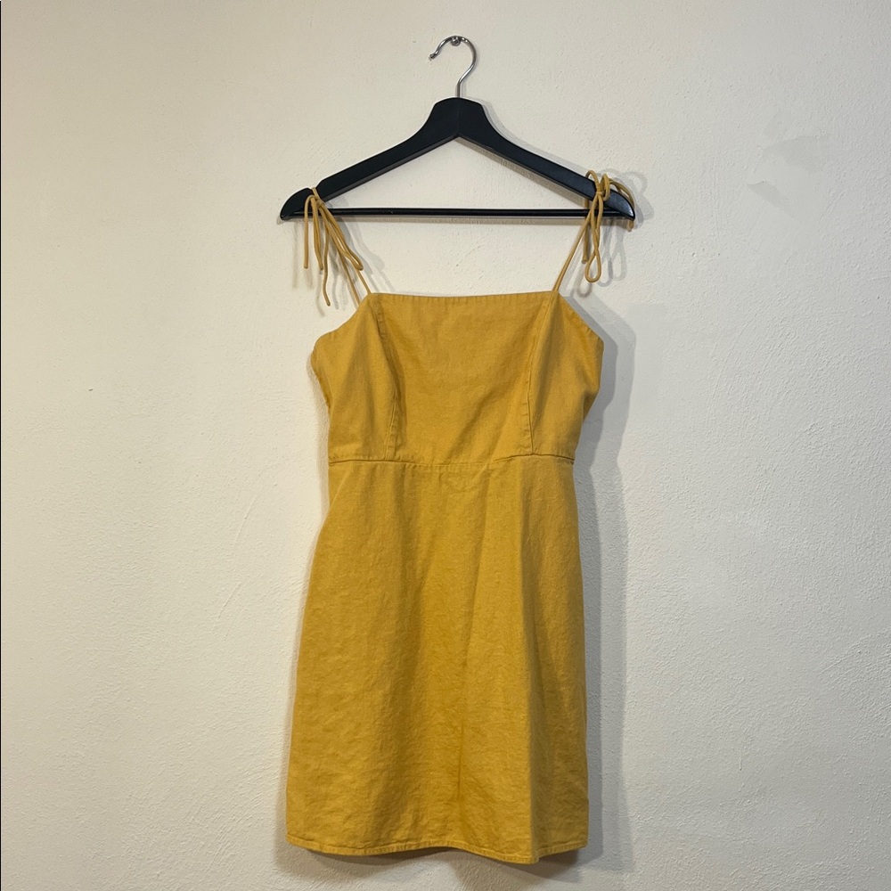 Old Navy Mustard Mini Dress